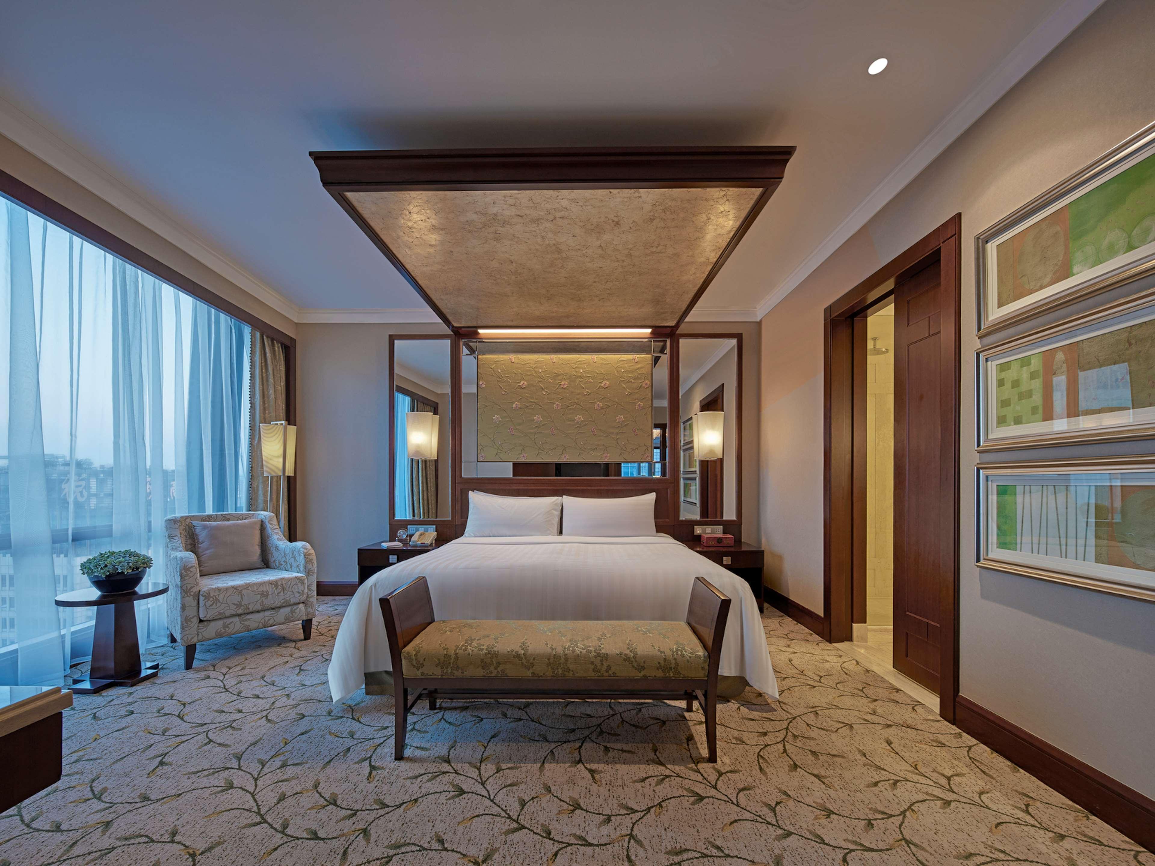 Futian Shangri-La, Shenzhen,Near To Shenzhen Convention&Exhibition Centre, Futian Railway Station Buitenkant foto