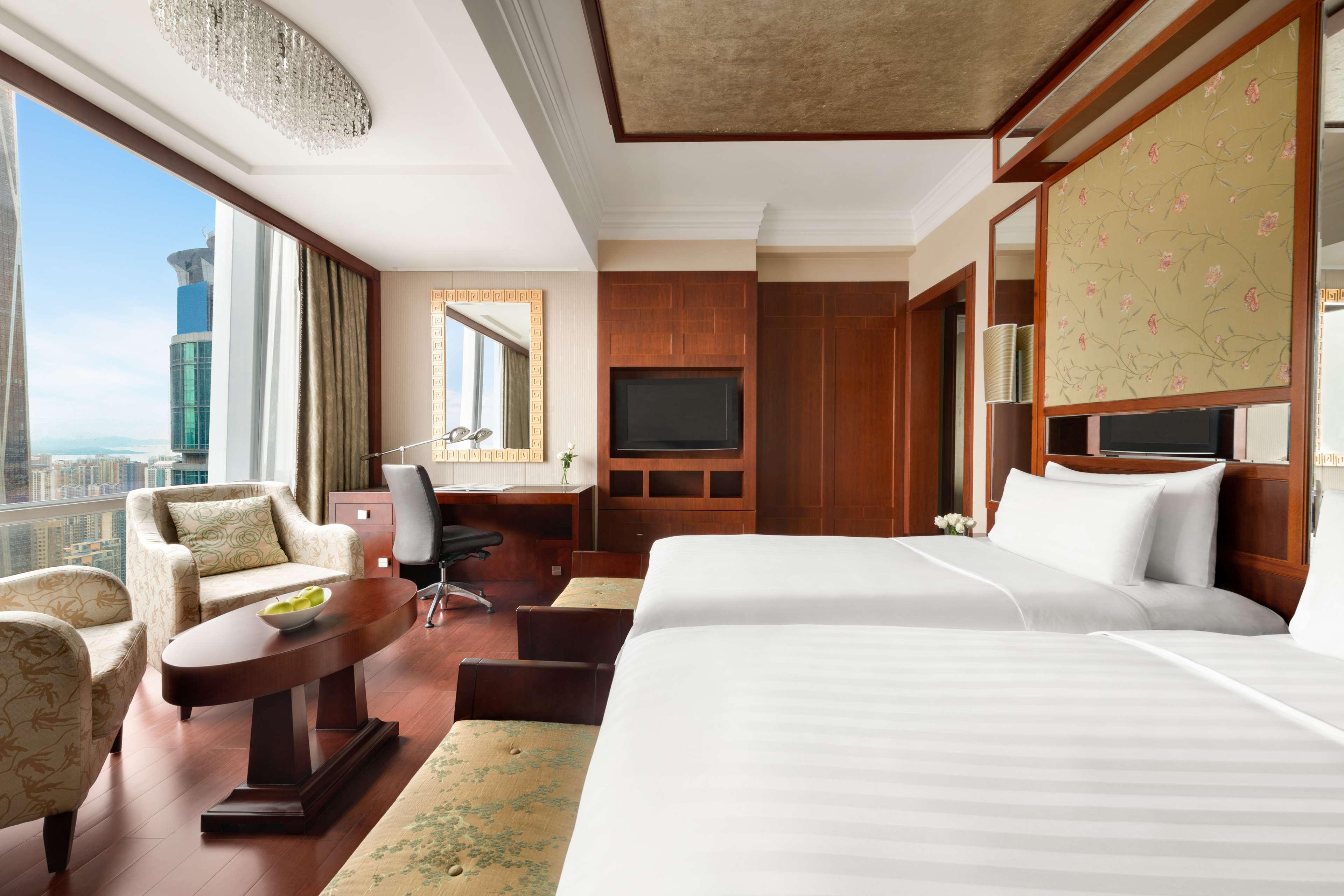 Futian Shangri-La, Shenzhen,Near To Shenzhen Convention&Exhibition Centre, Futian Railway Station Buitenkant foto
