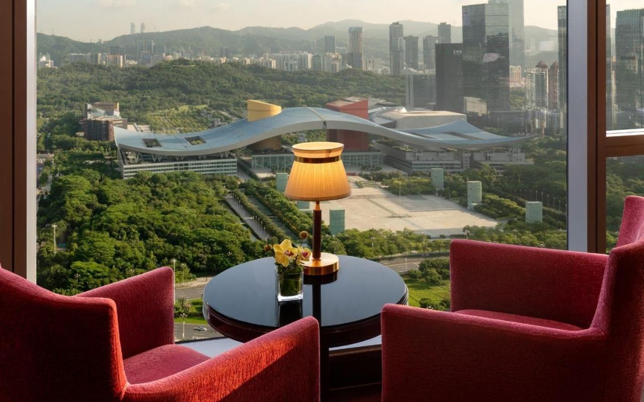 Futian Shangri-La, Shenzhen,Near To Shenzhen Convention&Exhibition Centre, Futian Railway Station Buitenkant foto
