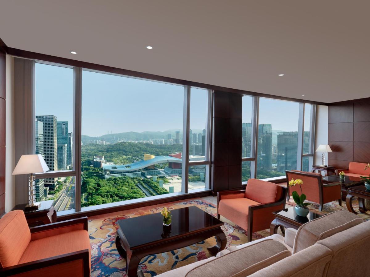 Futian Shangri-La, Shenzhen,Near To Shenzhen Convention&Exhibition Centre, Futian Railway Station Buitenkant foto
