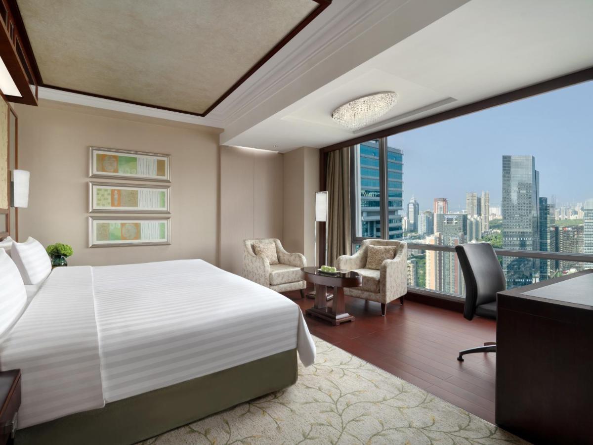 Futian Shangri-La, Shenzhen,Near To Shenzhen Convention&Exhibition Centre, Futian Railway Station Buitenkant foto