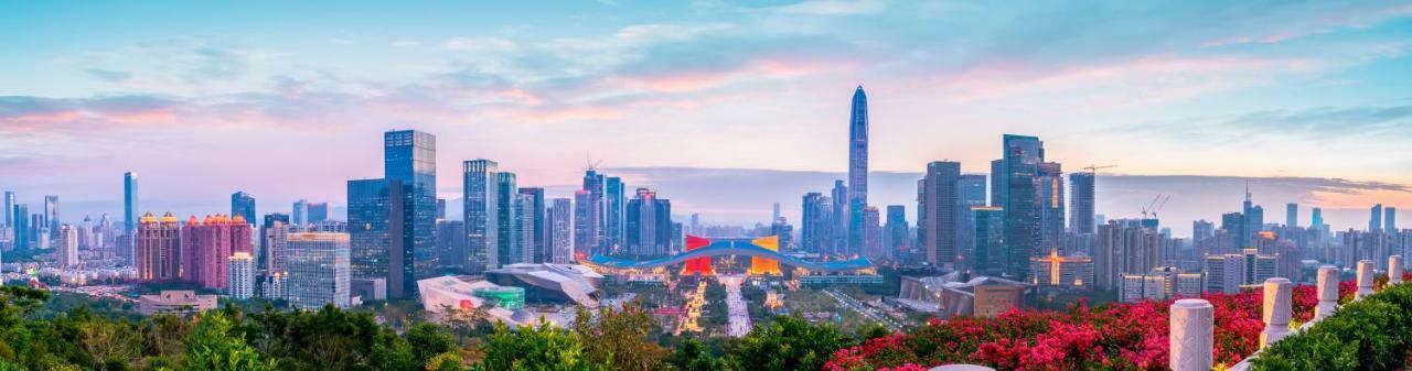 Futian Shangri-La, Shenzhen,Near To Shenzhen Convention&Exhibition Centre, Futian Railway Station Buitenkant foto
